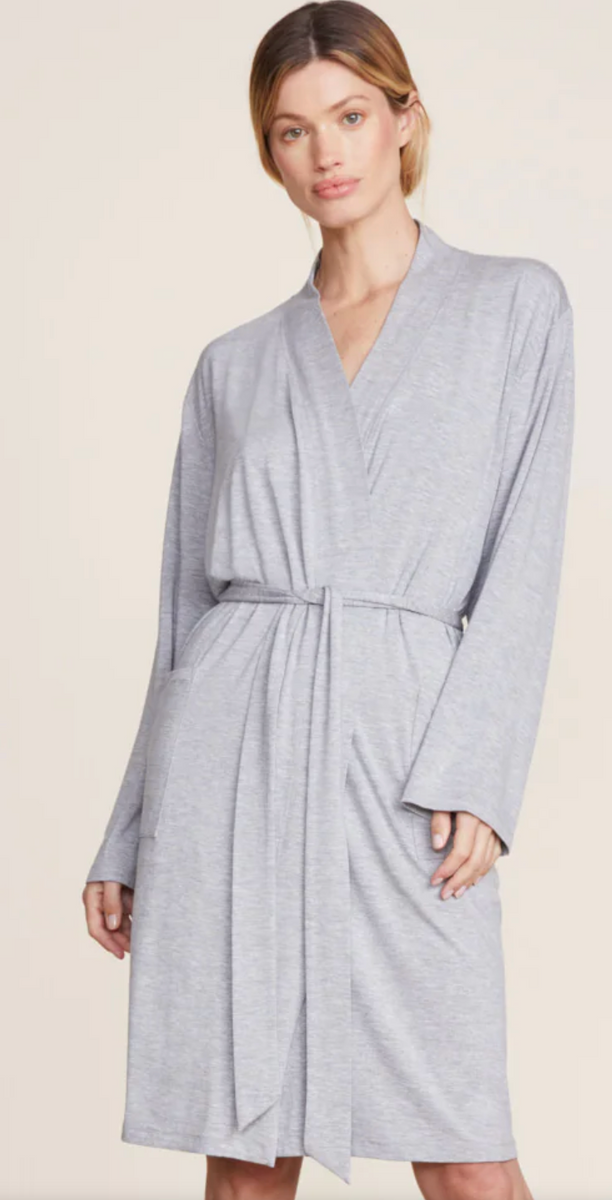 Barefoot Dreams Soft Jersey Short Robe