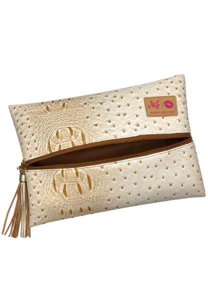 Buy New Large Golden Cork Makeup Junkie Bag